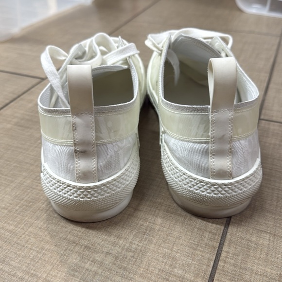 DIOR OBLIQUE MENS WHITE SHOES 44 DESIGNER 11 US - Picture 4 of 4